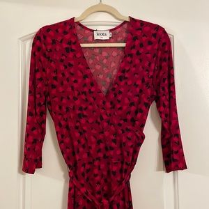 Leota Faux Wrap Dress